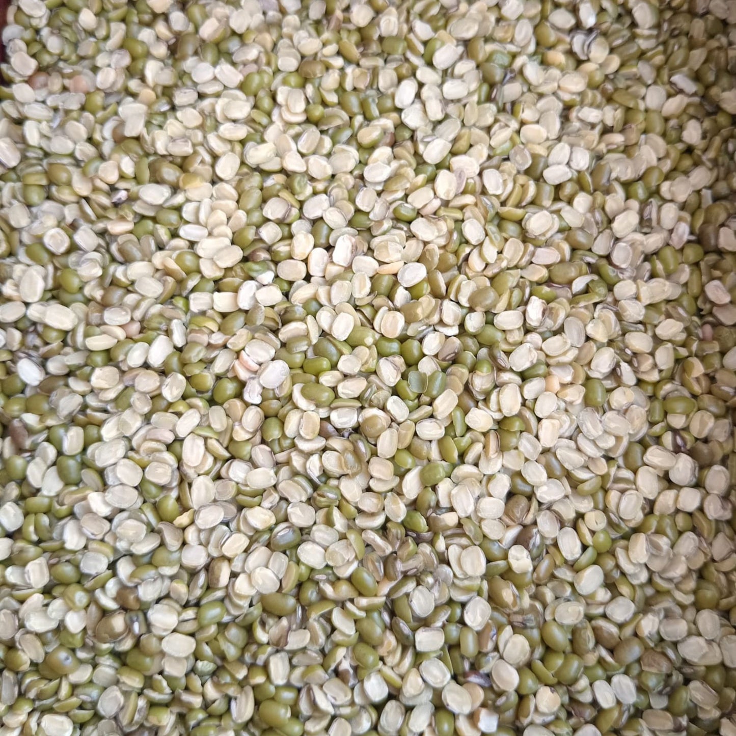 KCM Hyper Pulses, Moong dal, cleaned and unpolished split Green Moong.