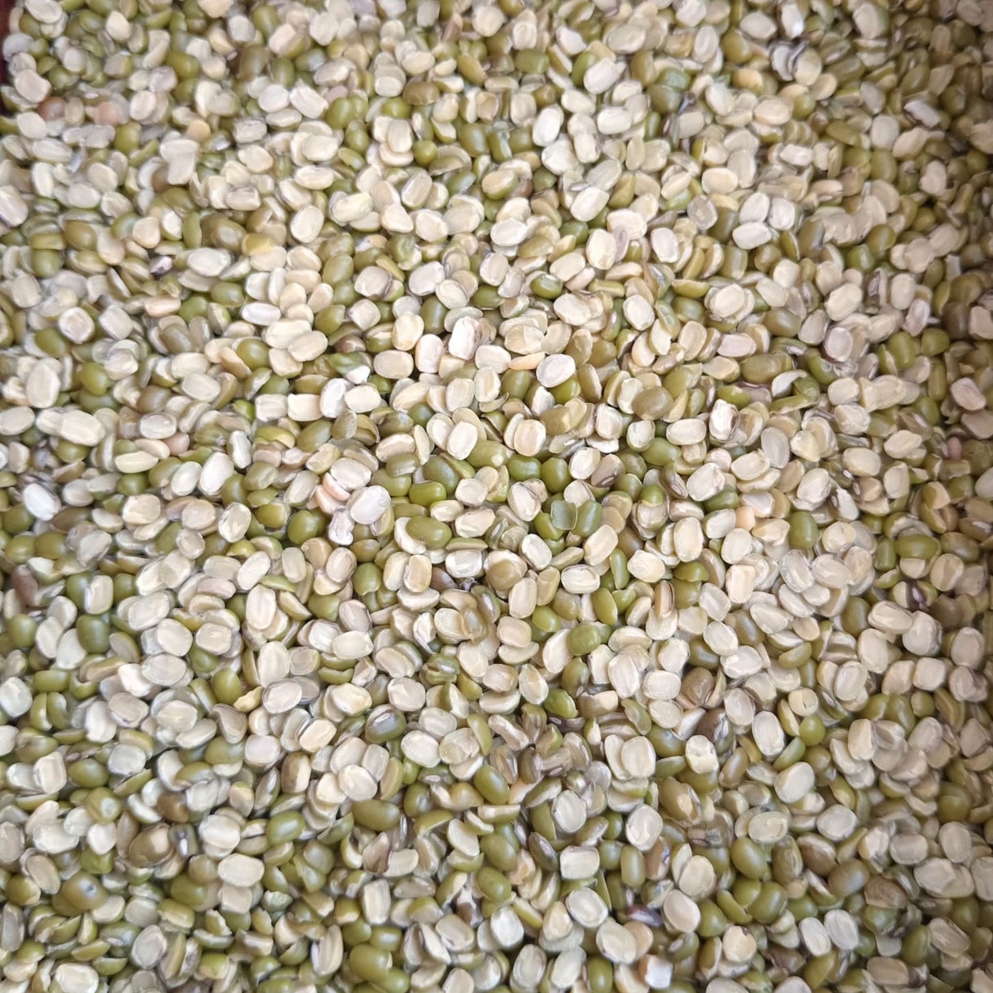 KCM Hyper Pulses, Moong dal, cleaned and unpolished split Green Moong.